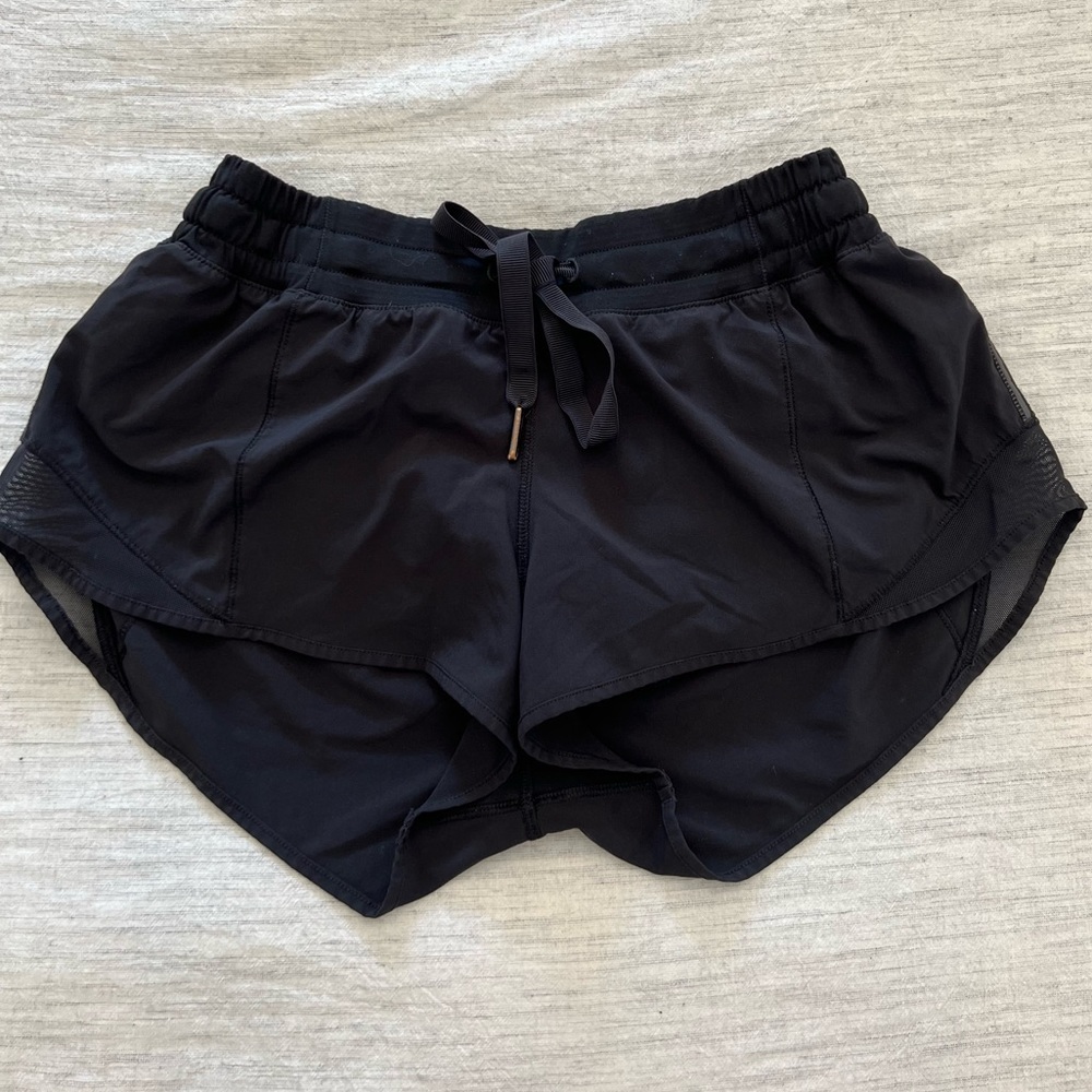 Lululemon - Black Running Short - Size 0
